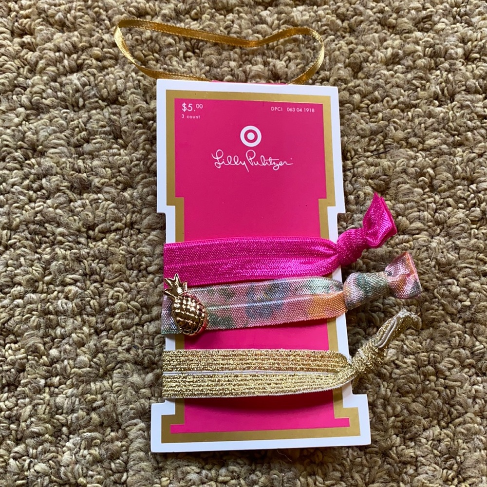 Lilly Pulitzer for Target hair ties (set of 3)